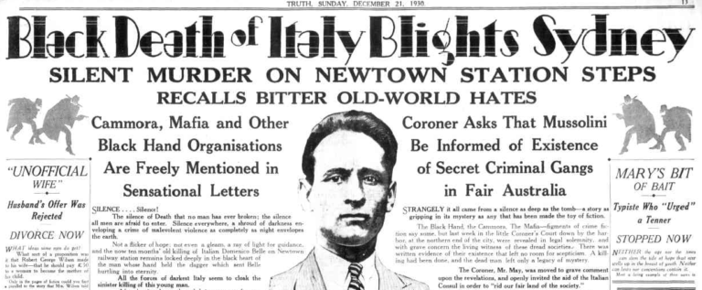 The Newtown Vendetta: The Mafia Murders, 1930.